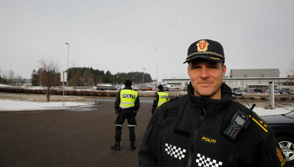 DIGITALISERING: Steffen Halvorsen, Utrykningspolitiets faglige leder i pilotprosjektet.