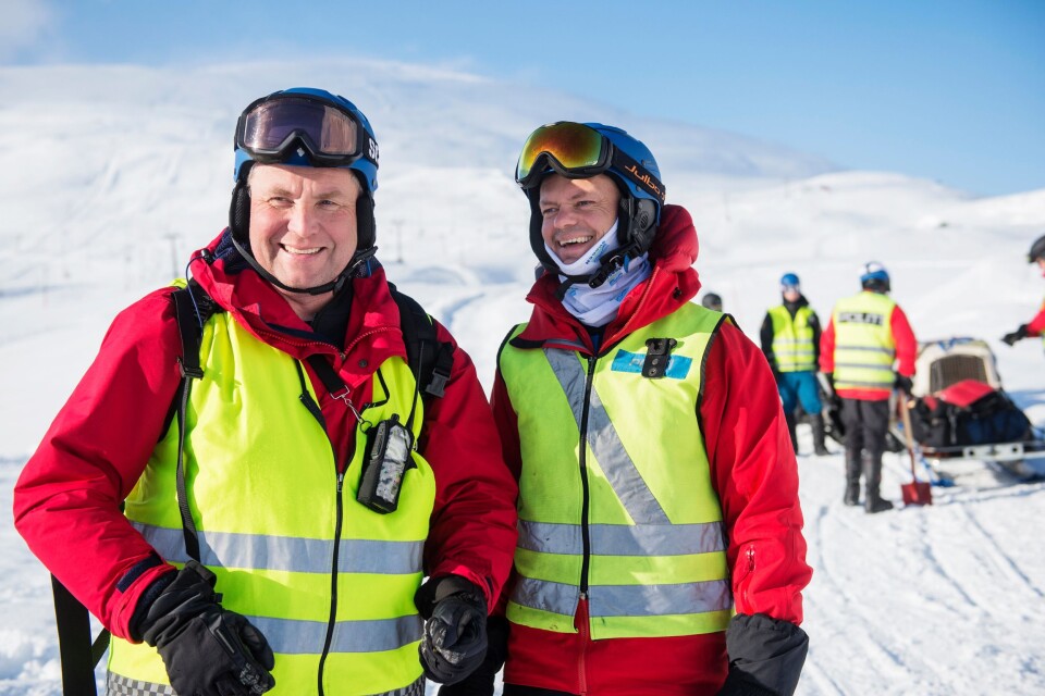 INSTRUKTØRENE: Trond Rune Sunde og Terje Ims.