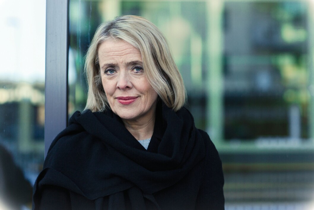 Påtroppende politidirektør Benedicte Bjørnland. Påtroppende politidirektør Benedicte Bjørnland.