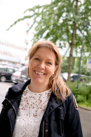 Gry Berger, jurist i Politiets Fellesforbund. Gry Berger, jurist i Politiets Fellesforbund.