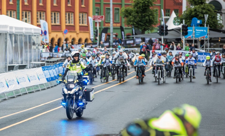 Illustrasjonsfoto fra Sykkel-VM i Bergen i 2017.