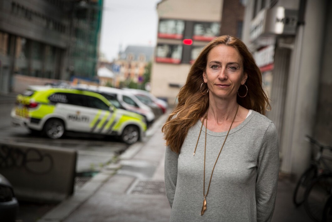 Leder i Oslo politiforening, Kristin Aga. Leder i Oslo politiforening, Kristin Aga.
