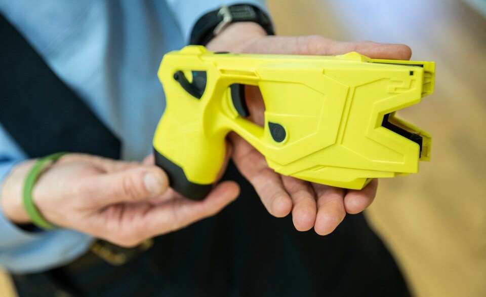 Prøveprosjektet med bruk av elektrosjokkvåpen ble igangsatt ved årsskiftet. Så langt er våpenet avfyrt fire ganger.