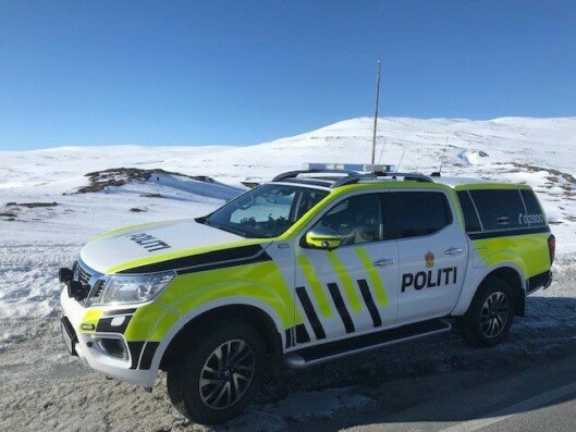 Politiets nye Nissan Navara pickup. Politiets nye Nissan Navara pickup.