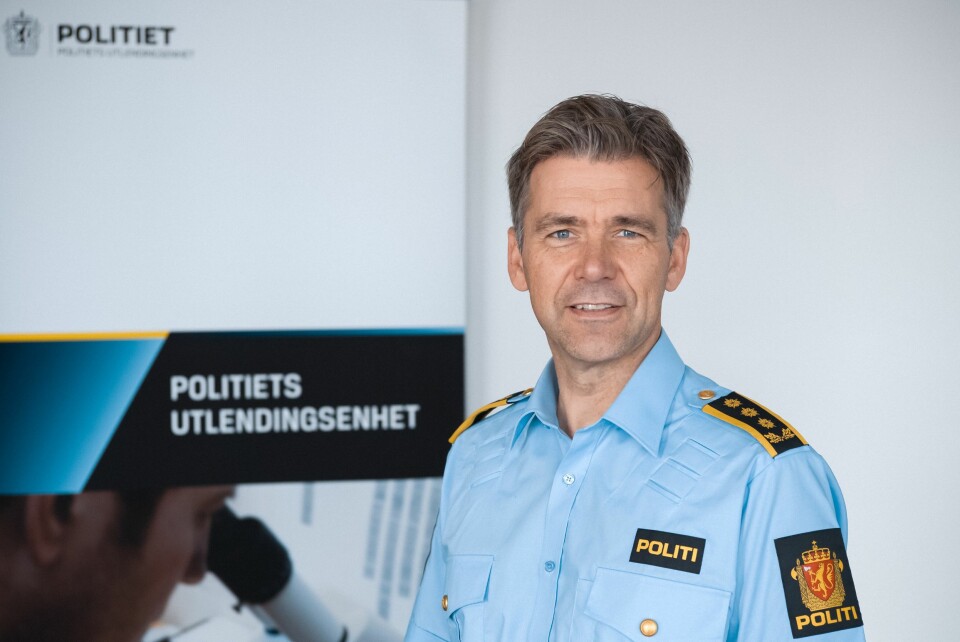 Morten Hojem Ervik, sjef for Politiets Utlendingsenhet.
