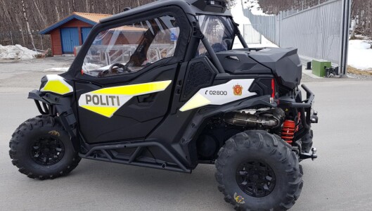 Finnmark politidistrikts nye UTV. Finnmark politidistrikts nye UTV.