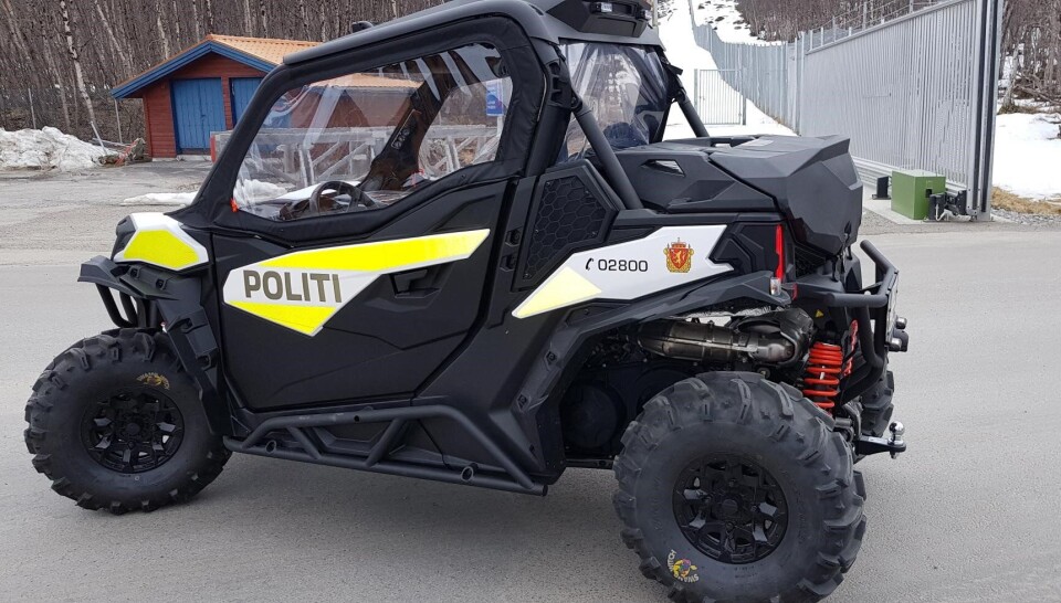 Finnmark politidistrikts nye UTV.