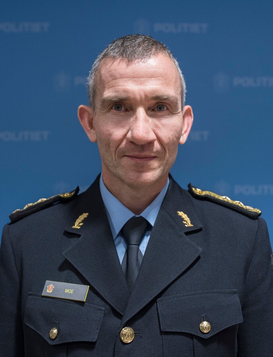 Nils Kristian Moe, politimeste i Trøndelag politidistrikt. Nils Kristian Moe, politimeste i Trøndelag politidistrikt.