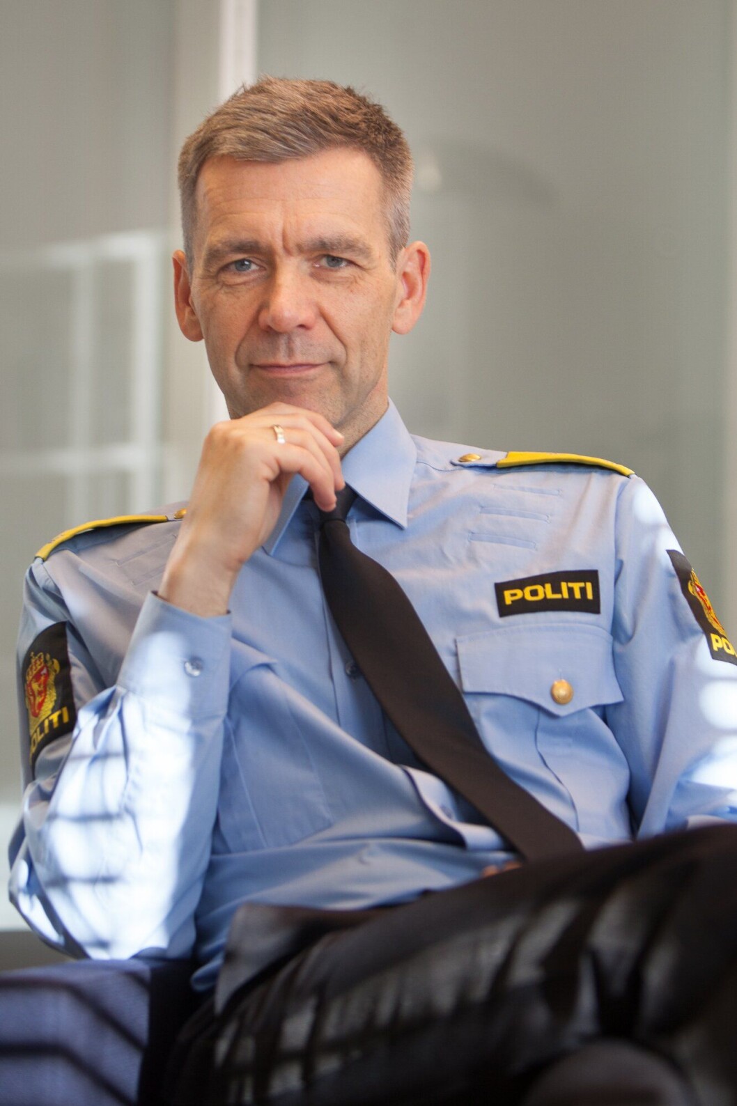 Morten Hojem Ervik i Politidirektoratet. Morten Hojem Ervik i Politidirektoratet.