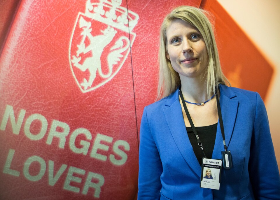 VURDERER: Politidirektoratet vurderer nå lovendringsforslaget innsendt av Oslo politidistrikt, sier seksjonssjef Kristine Langkaas i Juridisk stab.