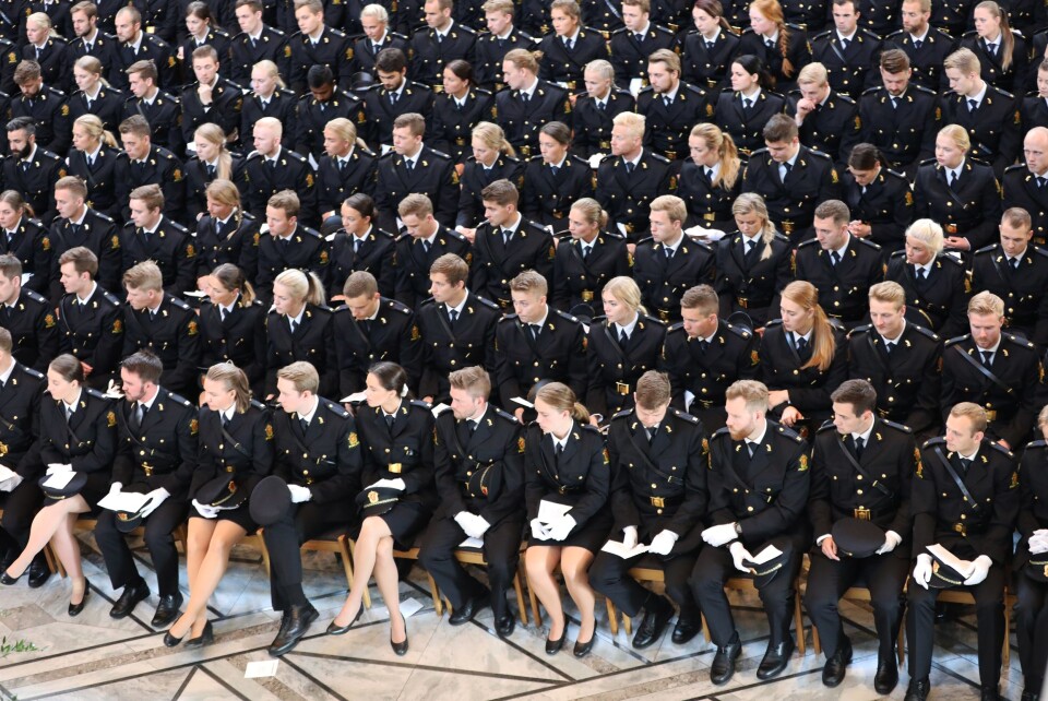 MANGE OM BEINET: 300-400 søkere til en politibetjentstilling er ikke uvanlig. MANGE OM BEINET: 300-400 søkere til en politibetjentstilling er ikke uvanlig.