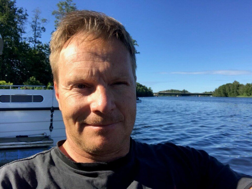 NORSK SOMMER: Per-Ludvik Kjendlie, leder av Politihøgskolens bacheloravdeling i Stavern, synes norsk sommer er best og skal feriere på hjemmebane.