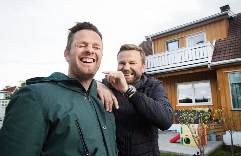 BLODSBRØDRE: Søskenforholdet mellom Arman og Stian har kommet seg gjennom mange prøvelser. I dag er de gode venner.
