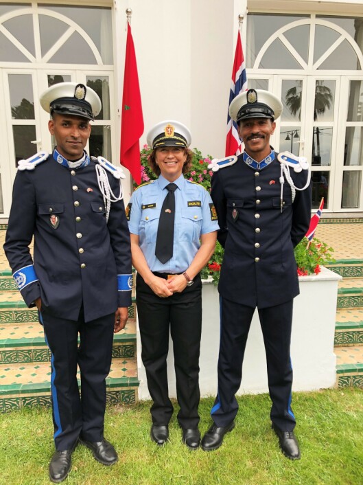 AMBASSADEBESØK I RABAT: Anne Marie Bruu og Oslopolitiets blandede kor feirer 30 år i år og reiste i april til Marokko. AMBASSADEBESØK I RABAT: Anne Marie Bruu og Oslopolitiets blandede kor feirer 30 år i år og reiste i april til Marokko.