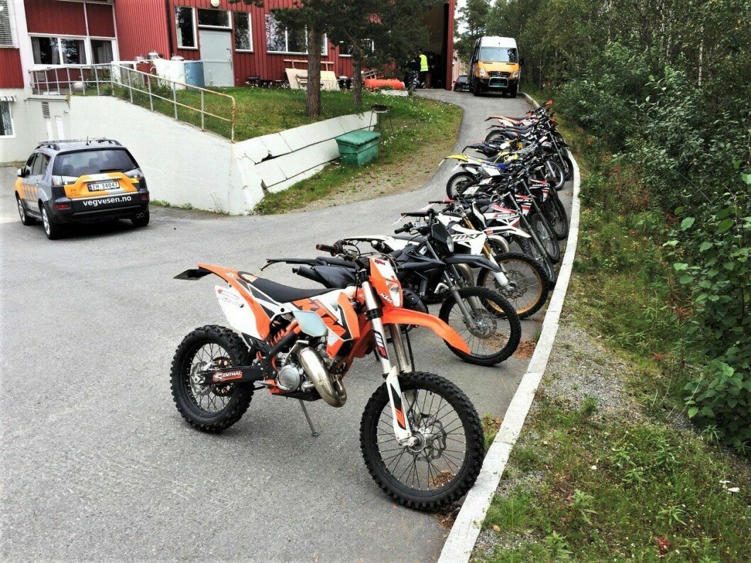 KONTROLL: Politiet i Finnmark hadde i 2016 en storkontroll der 38 mopeder og ATV-er ble beslaglagt og fikk kjøreforbud.