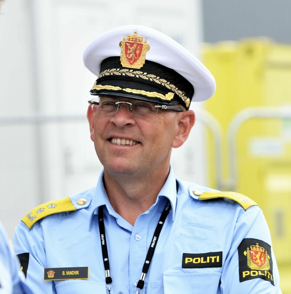 Bjørn Vandvik, visepolitimester i Oslo politidistrikt.