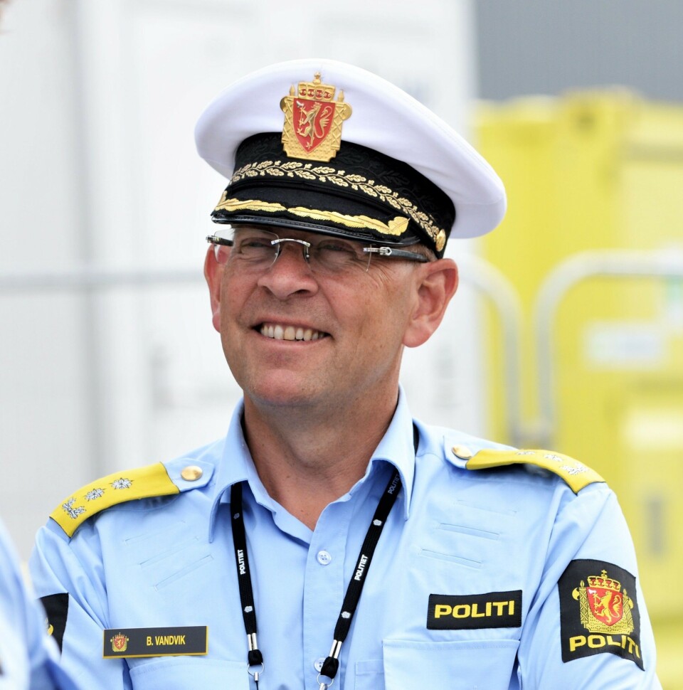 Bjørn Vandvik, visepolitimester i Oslo politidistrikt. Bjørn Vandvik, visepolitimester i Oslo politidistrikt.