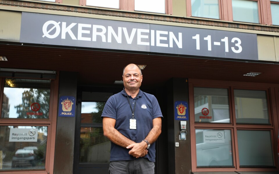 Sverre Monsen, leder av Politiets Fellesforbunds lokallag i Politiets utlendingsenhet (PU).