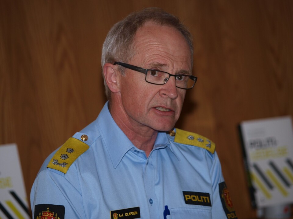 Arne Jørgen Olafsen, leder av Politiets utlendingsenhet. Arne Jørgen Olafsen, leder av Politiets utlendingsenhet.