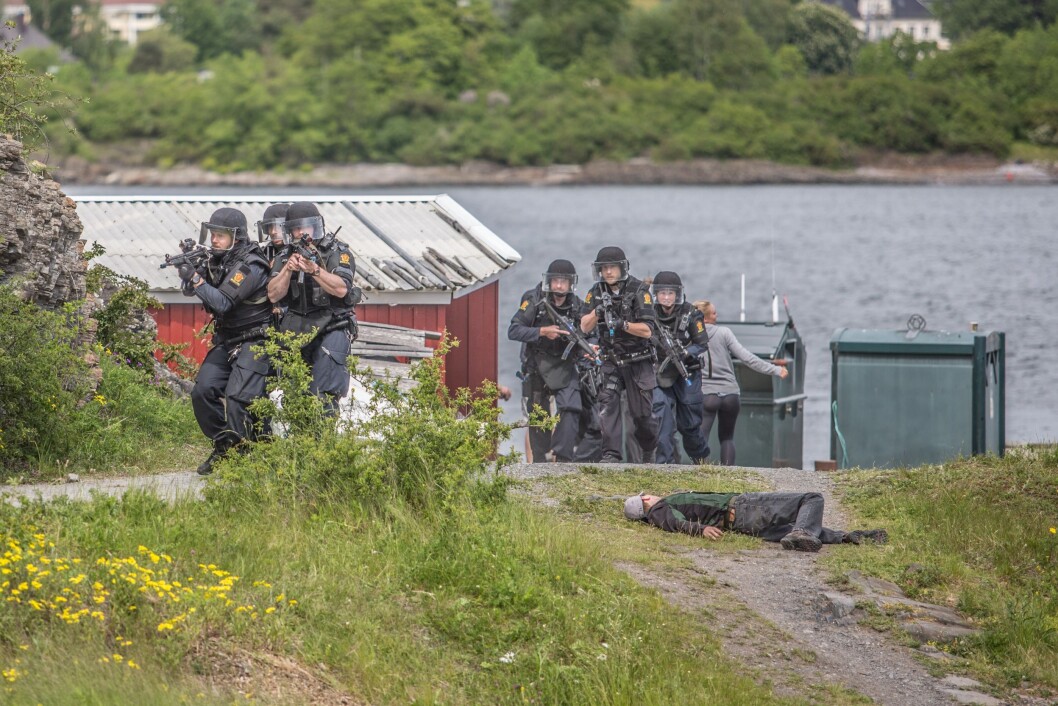 Bildet er et illustrasjonsfoto, fra en PLIVO-øvelse i 2015. Bildet er et illustrasjonsfoto, fra en PLIVO-øvelse i 2015.