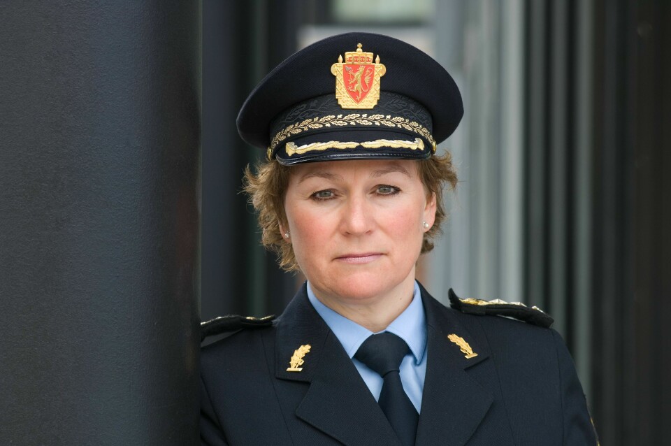 Politimester Christine Fossen i Sør-Øst politidistrikt.