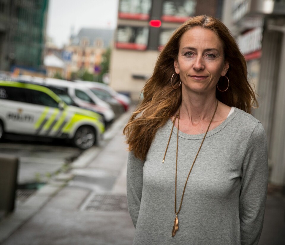 Kristin Aga, leder av Oslo politiforening.