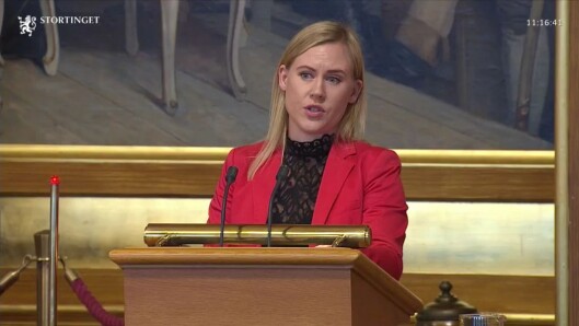 KRITISK: Leder av justiskomiteen, Lene Vågslid, synes ikke justisminister Jøran Kallmyr anerkjente problemene. KRITISK: Leder av justiskomiteen, Lene Vågslid, synes ikke justisminister Jøran Kallmyr anerkjente problemene.