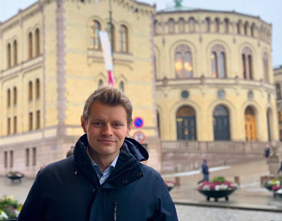 Peter Frølich, justispolitisk talsperson i Høyre.