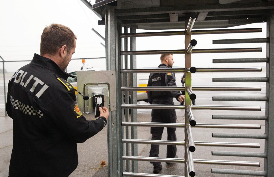 INN PÅ OMRÅDET: Fra neste år skal de nye helikoptrene ta av fra beredskapssenteret på Taraldrud. Der er det forhåpentligvis mindre tåke enn det kan være på Gardermoen.