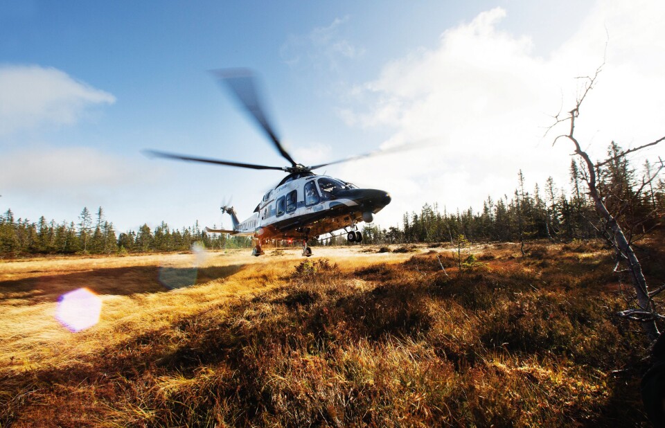 Politiforum, Politihelikopter, Gardermoen, Helikopter