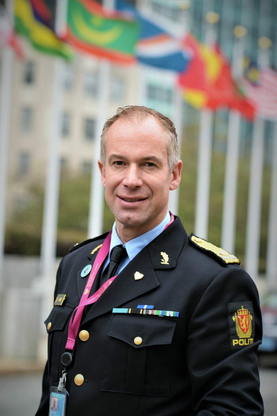 NORGESVENNER: Politiråd Jon Christian Møller forteller at norsk politi er ettertraktet internasjonalt.