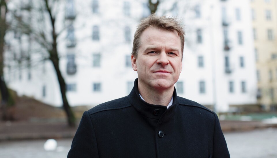 Forbundsleder Sigve Bolstad i Politiets Fellesforbund.