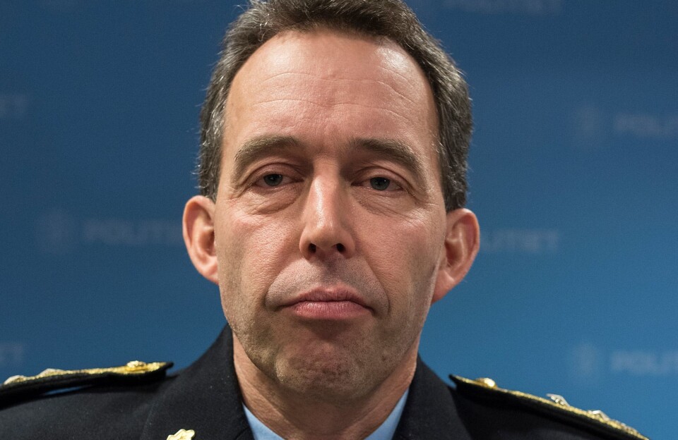 Kaare Songstad, politimester i Vest politidistrikt.