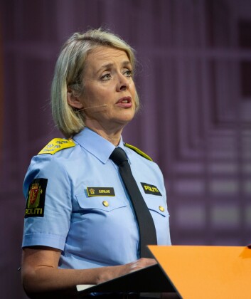 Politidirektør Benedicte Bjørnland. Bildet er tatt i en annen sammenheng. Politidirektør Benedicte Bjørnland. Bildet er tatt i en annen sammenheng.