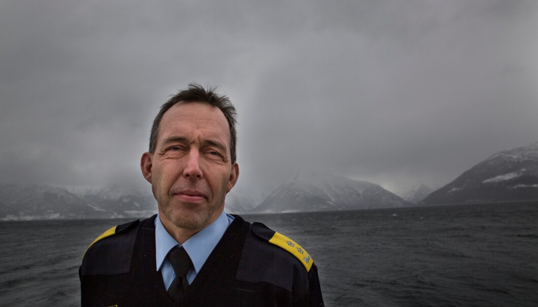 Kaare Songstad, politimester i Vest politidistrikt. Kaare Songstad, politimester i Vest politidistrikt.