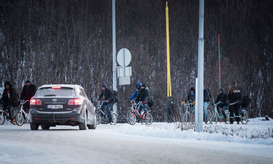 GRENSELAND: Bakgrunnen for arbeidet til Beredskapshjemmelutvalget er flyktningkrisen på grenseovergangen Storskog i 2015.Resultatet ligger nå på bordet i form av et forslag til en ny krisefullmaktslov. GRENSELAND: Bakgrunnen for arbeidet til Beredskapshjemmelutvalget er flyktningkrisen på grenseovergangen Storskog i 2015.Resultatet ligger nå på bordet i form av et forslag til en ny krisefullmaktslov.