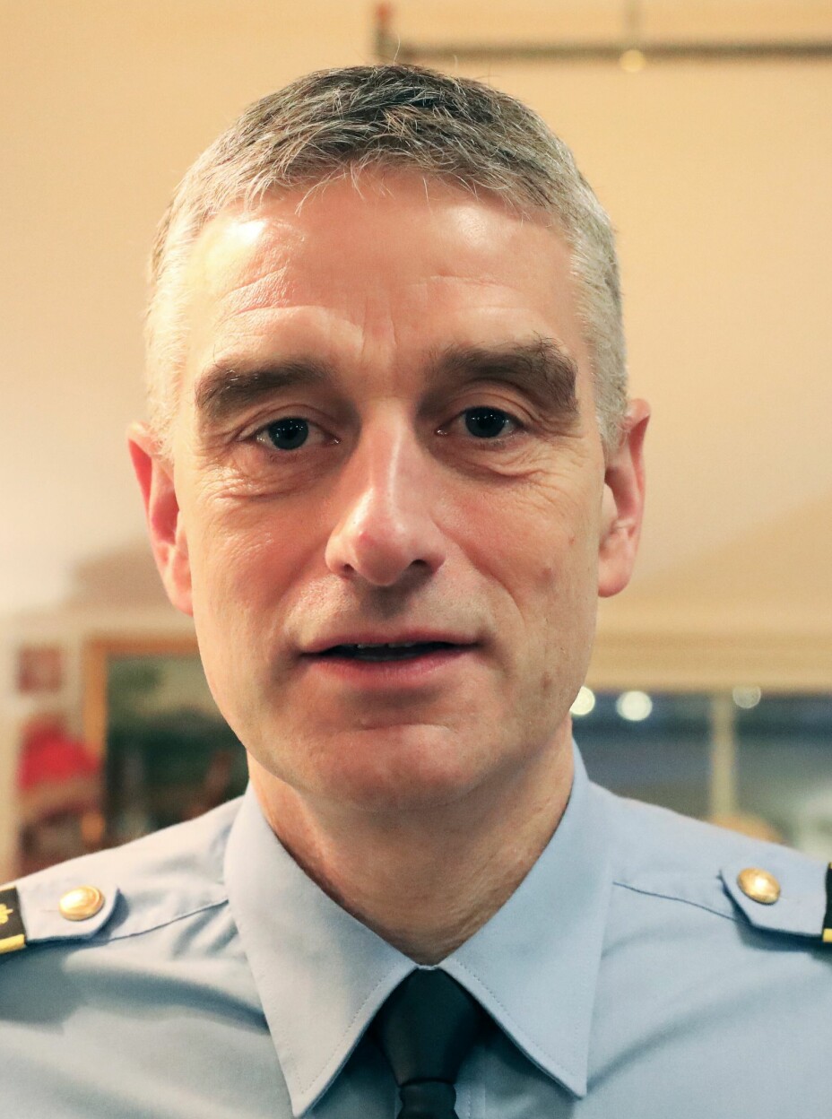 Andreas Nilsen, driftsenhetsleder i Midt-Troms lensmannsdistrikt.