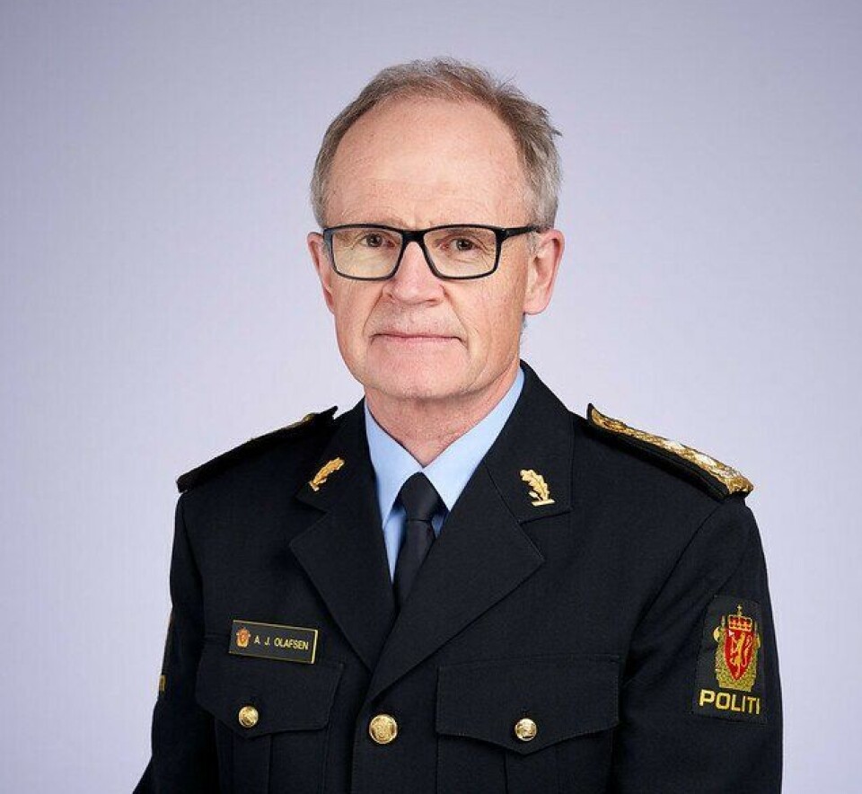 FLEST MIDLERTIDIGE: Arne Jørgen Olafsen, leder av Politiets utlendingsenhet, som har flest midlertidig ansatte i politiet.