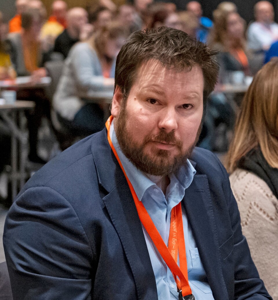 Einar Kaldhol, hovedtillitsvalgt i Parat Politi.