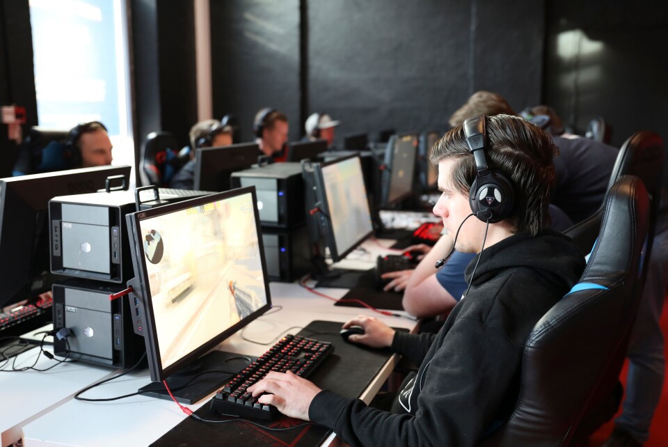 DATAKRIM: Slik så det ut da Kripos arrangerte uoffisielt politimesterskap i e-sport.