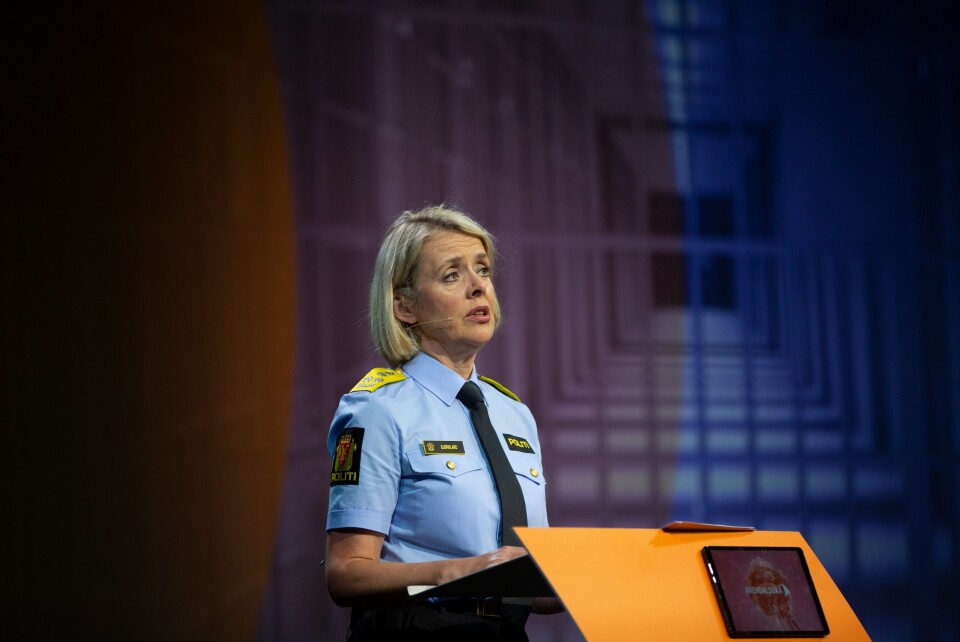 Er forberedt: POD-sjef Benedicte Bjørnland har planene klare dersom politiet blir rammet hardt av koronaviruset.