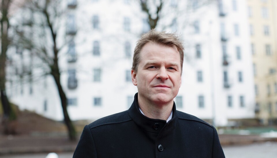 Sigve Bolstad, leder av Politiets Fellesforbund.