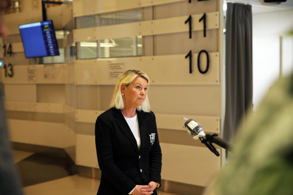 Monica Mæland tror tallene som viser nedgang i blant annet vinningskriminalitet er reelle, men tror det kan være mørketall når det gjelder vold i nære relasjoner. Monica Mæland tror tallene som viser nedgang i blant annet vinningskriminalitet er reelle, men tror det kan være mørketall når det gjelder vold i nære relasjoner.