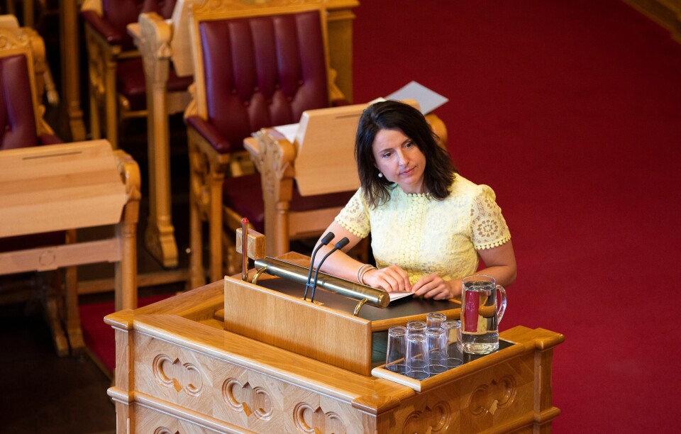 Jenny Klinge, justispolitisk talsperson for Senterpartiet.