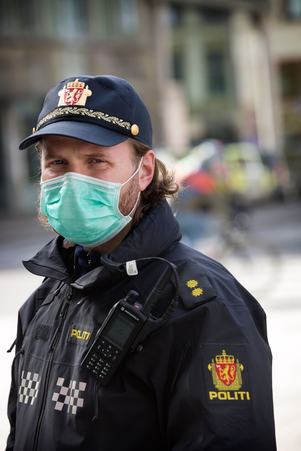 MANGEL: Flere politidistrikter melder om at de har for få munnbind.