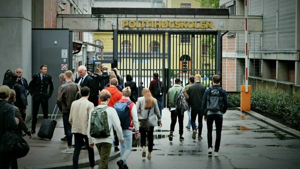 Politihøgskolen i Oslo. Bildet er tatt i en annen sammenheng.