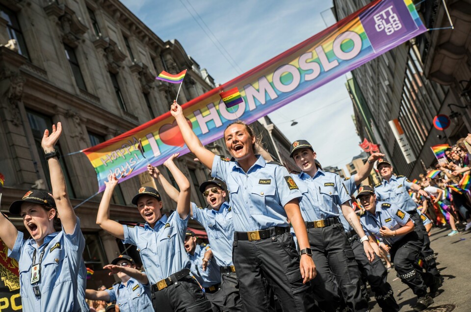 Pride-paraden i Oslo i 2017. I år blir Pride-paraden digital, på grunn av koronaviruset.