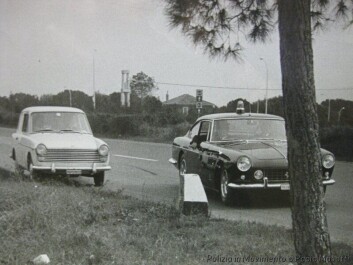 Bilen var i tjeneste i Roma i seks år på 1960-tallet. Bilen var i tjeneste i Roma i seks år på 1960-tallet.