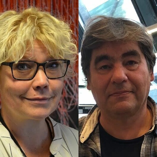 Førsteamanuensis Vanja Lundgren Sørli og professor Paul Larsson. Førsteamanuensis Vanja Lundgren Sørli og professor Paul Larsson.