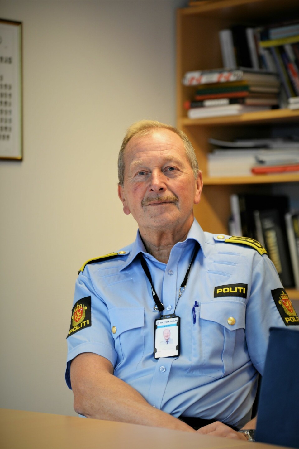 BEKYMRET 2: Geir Valaker, leder for bacheloravdelingen i Oslo, sier Politihøgskolen tar problemet på alvor.